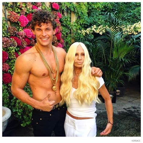 donatella versace ice bucket challenge models